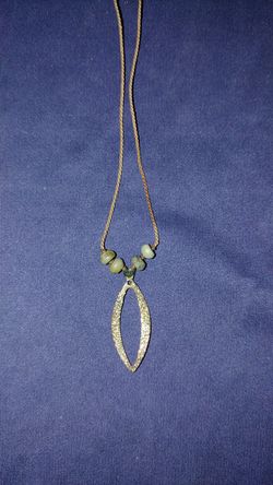 16"24k gold pendant & Chinese turquoise beads