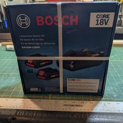 Bosch 18v Battery Starter Kit