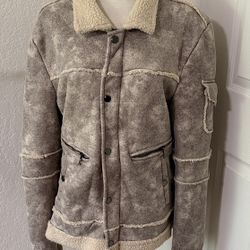 NWT Shearling Lined Jacket