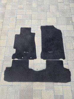 02-06 RSX OEM Black Floor Mats