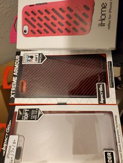 Iphone cases 6plus 7+ 8+ and 6s new
