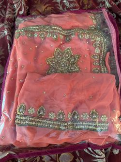 Indian Saree With Blouse Piece