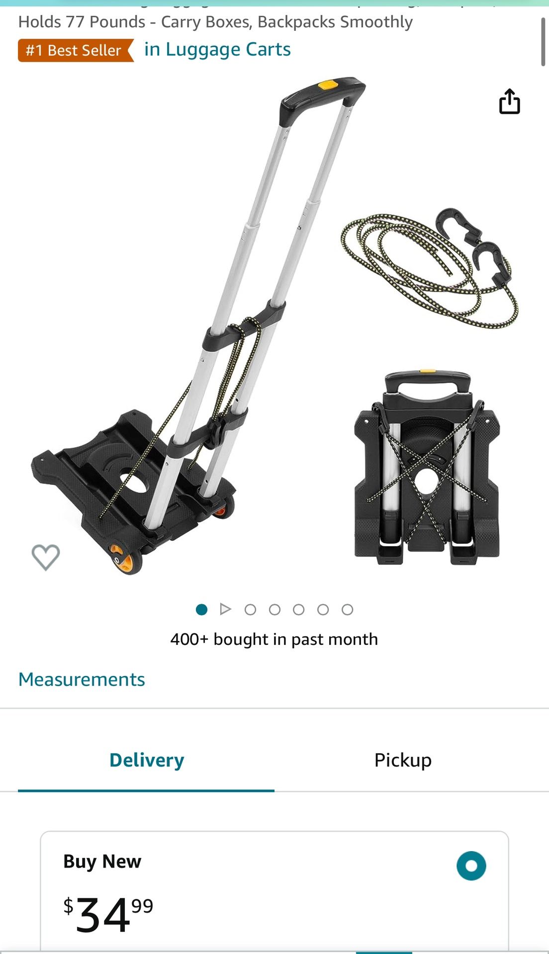 Backpack/luggage Trolley