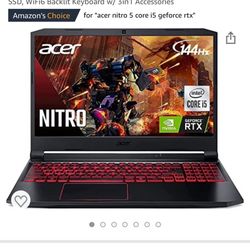 144 Hz Core I5 Acer Gaming Computer 