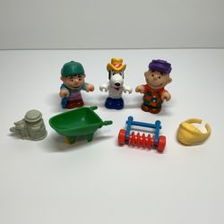 Vintage 1989 McDonalds Happy Meal Toys Peanuts Snoopy Charlie Brown Lot 7 Parts