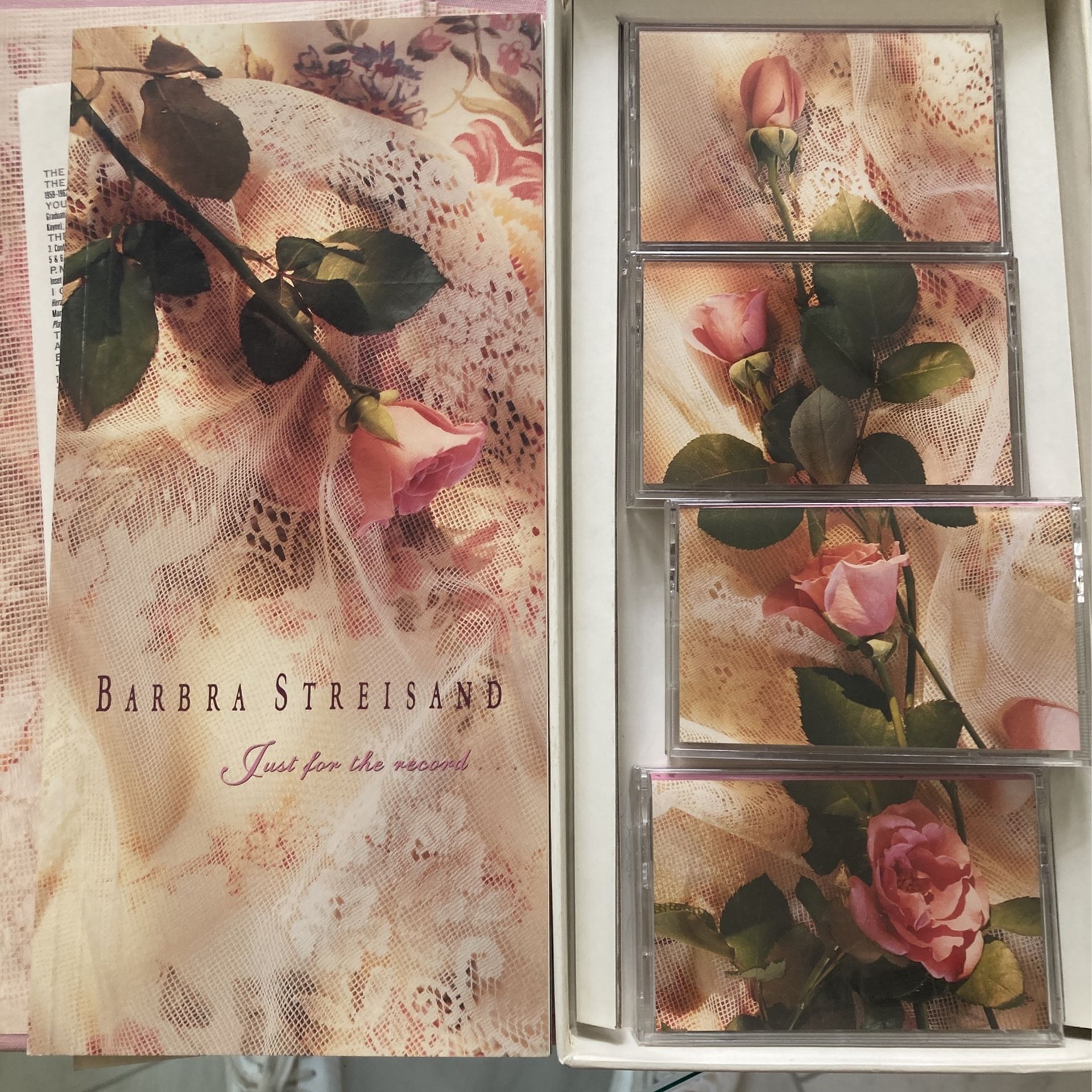 Barbara Streisand Cassette Tape Collection 