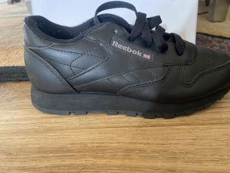 Black Reebok size one