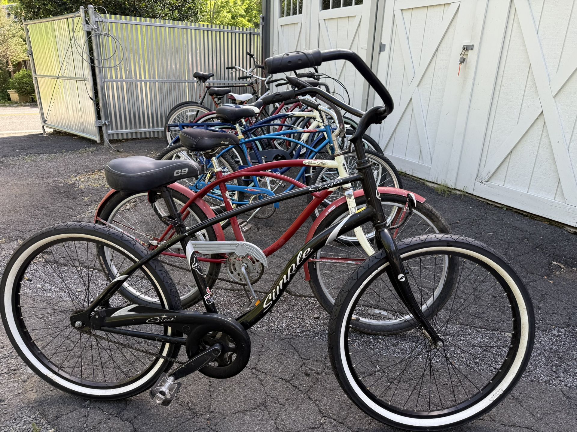 Men’s Women’s Cruisers 26” Bikes $100-250