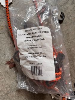Adjustable bungee cords