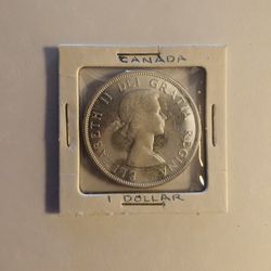 1963 Canada Silver Dollar 