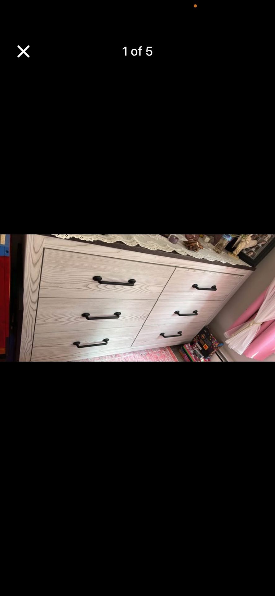 Six Drawer Dresser In Good Condition