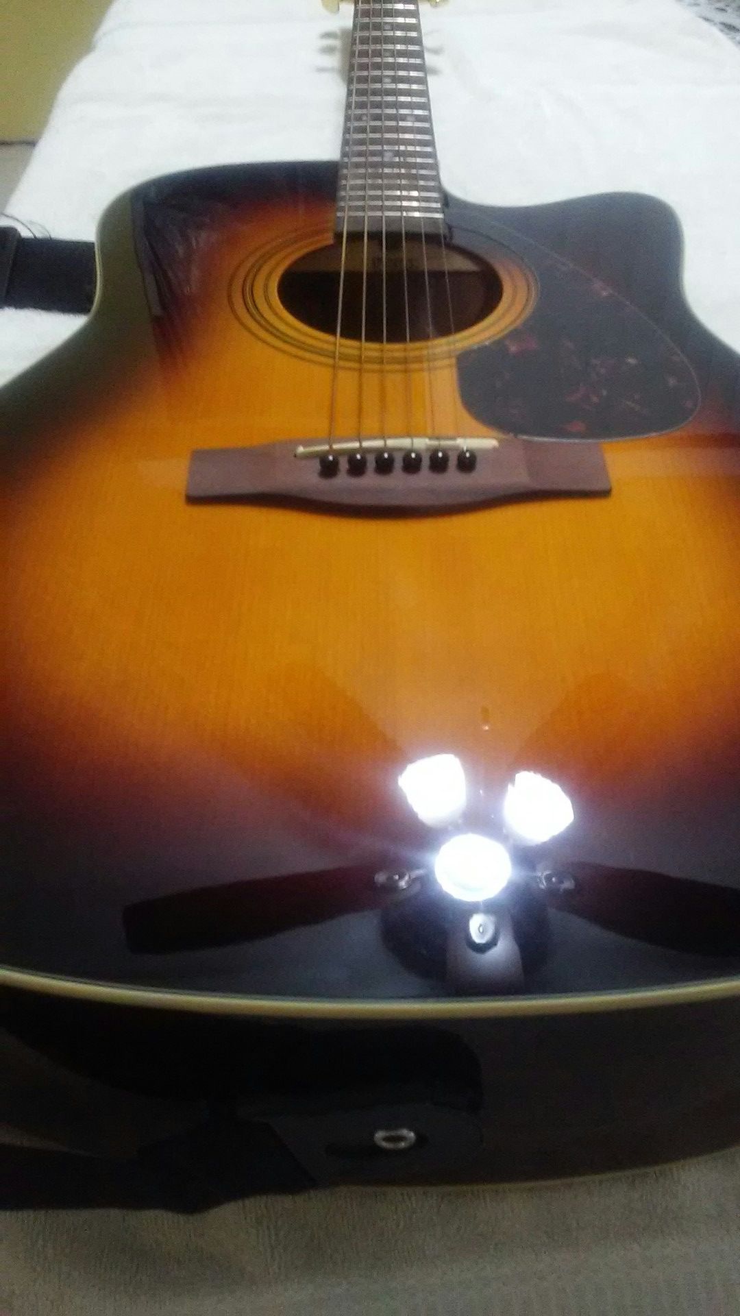 Yamaha electric acoustic guitar