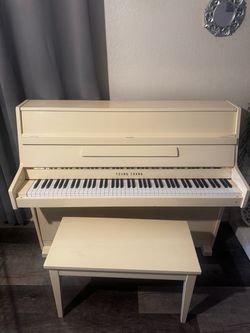 Young Chang Upright Ivory Piano
