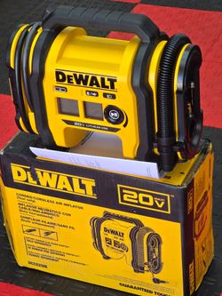 Brand New DEWALT 20V MAX Cordless Electric Portable Inflator (Tool Only)