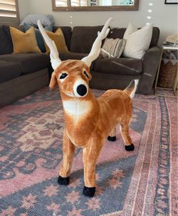 Large stuffed Reindeer