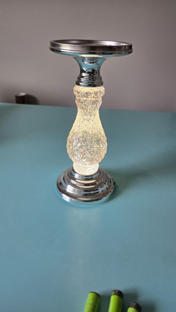 Bath And Body Works Light Up Sparkle Candle Holder