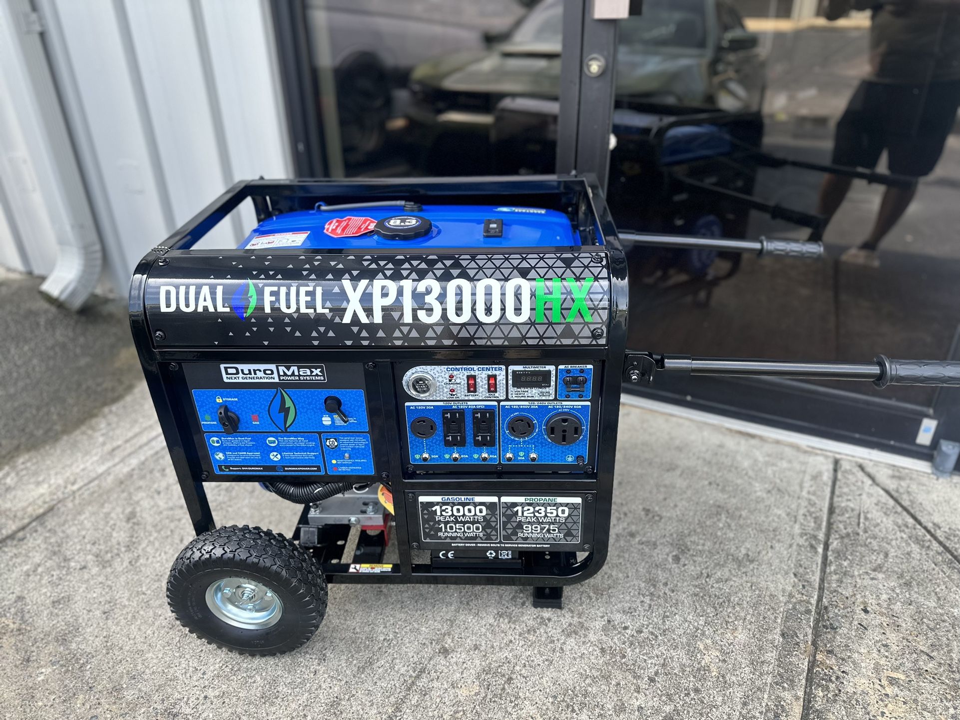 Generators different size different price