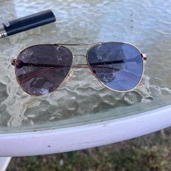 Coach Women’s Pilot Sunglasses (shined Rose Gold) Frame