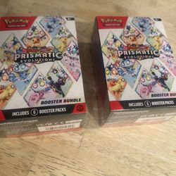 Pokemon Prismatic Evolutions Booster Bundle 