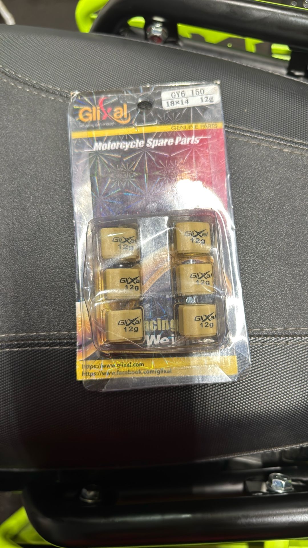 Racing Roller Weights 12g
