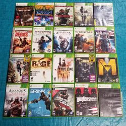 Xbox 360 Video Games  (Read Description)