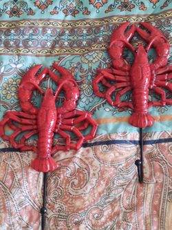 Lobster wall hangers