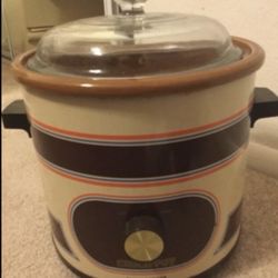Rival Vintage Slow Cooker Crock Pot With Removable Insert