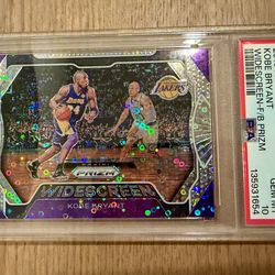 2019 Panini Prizm Kobe Bryant Widescreen Disco Holo PSA 10!