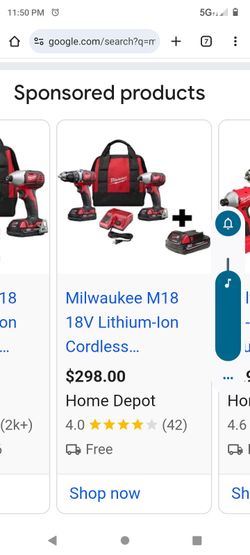 Miwakee Combo New In Box 180 Or Offer Up