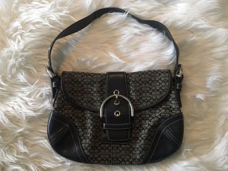 Authentic Black Coach Purse