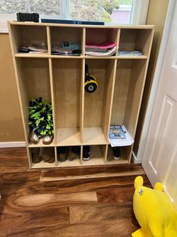 Kids coat locker