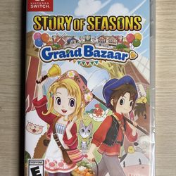 Story of seasons grand bazaar for Nintendo switch