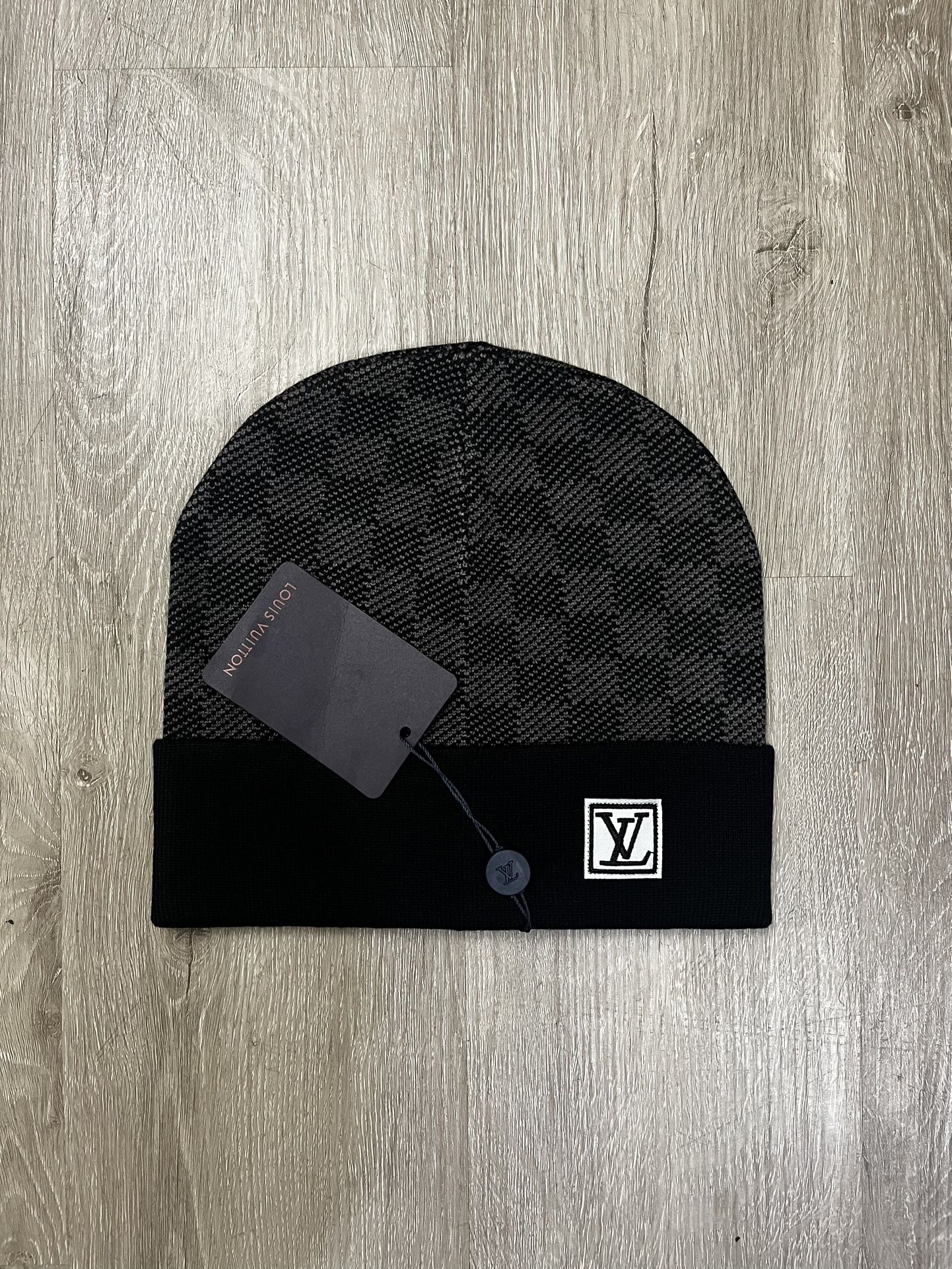 Black/Grey Lv Beanie
