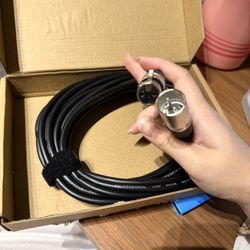 Amazon Basics XLR Male to Female Microphone Cable - 25 Feet (7.5m)