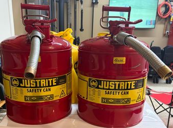 Justrite Gas Can