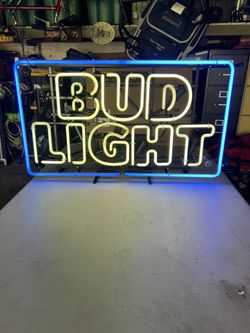 Bud Light Neon Sign