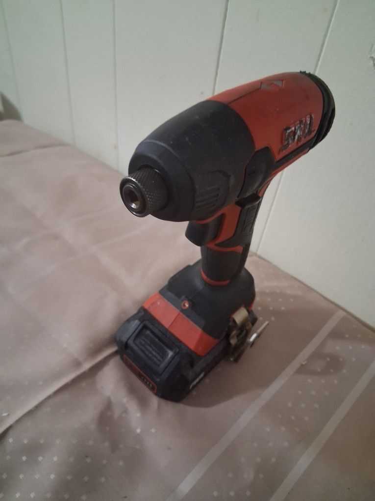 Dewalt 12 V Cordless Drill/driver AND SKIL 20V IMPACT DRIVER 1/4"