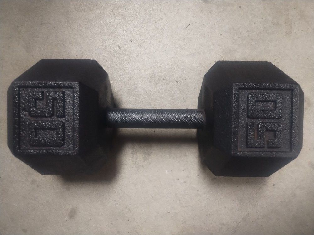 50 Lbs Dumbbell 