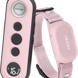 PATPET Dog Training Collar with Remote - Electric Dog Shock Collars for Small Medium Large Dogs, 3 Adjustable Safe Modes Rechargeable Waterproof E Col