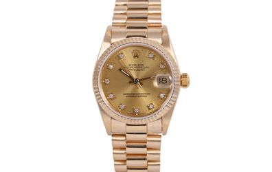 1989 Rolex Datejust 31mm - 68278G (Champagne)