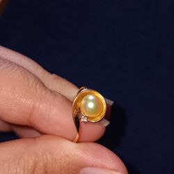 Real 14k Yellow Gold, Size 7