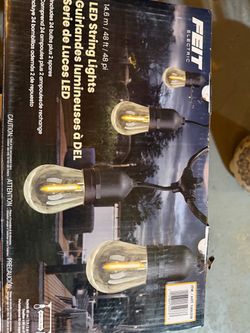 Feit Electric LED String Lights 48ft