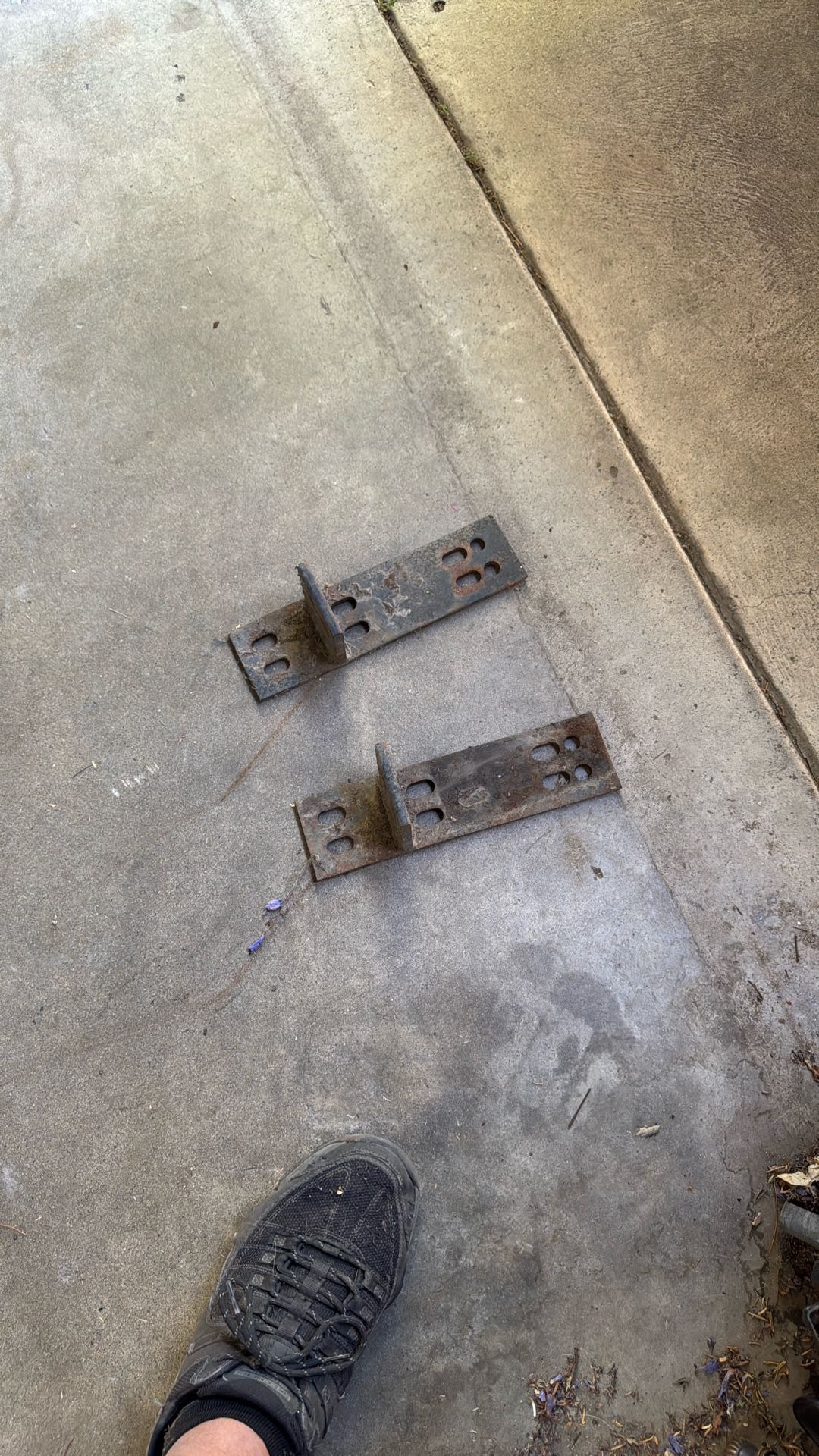 Jeep bumper brackets