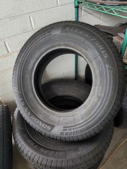 Tires - st205x75xr15, New
