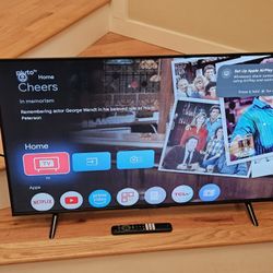 New Cond  T C L. 43 Inchrs TV  WORS EXCELLENT 