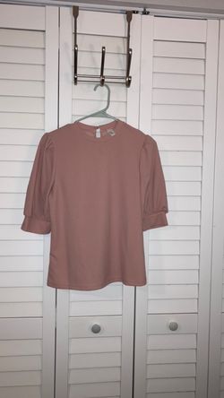 Pink blush top