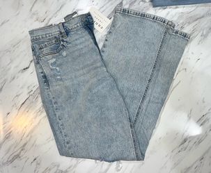 New- Eunina Women’s High Rise Dad Jeans