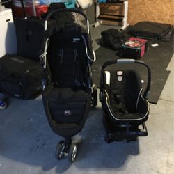 Britax  Baby to kids stroller and car seat