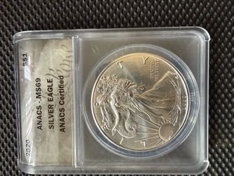 2020 silver eagle ms 69