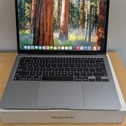 6 Battery Cycles 2020 MacBook Air M1 MINT CONDITION 